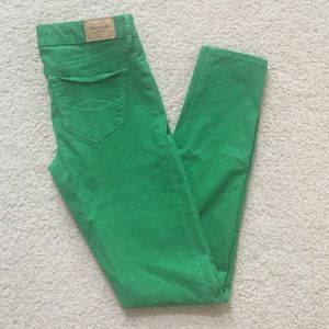 Green Jeggings