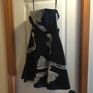 White House Black Market strapless dress