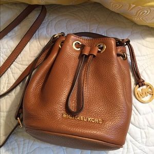 Michael Kors Julian Crossbody Mini Bucket Bag