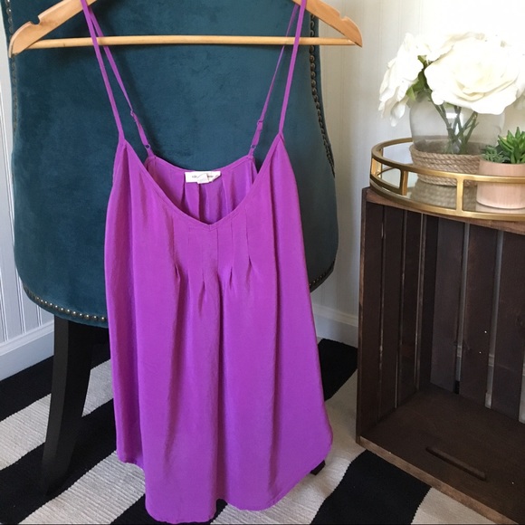 Purple tank