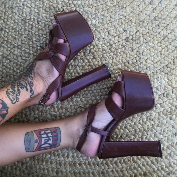 Authentic YSL platforms - Picture 4 of 4