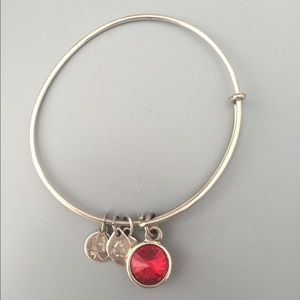 Alex and Ani July birthstone bracelet