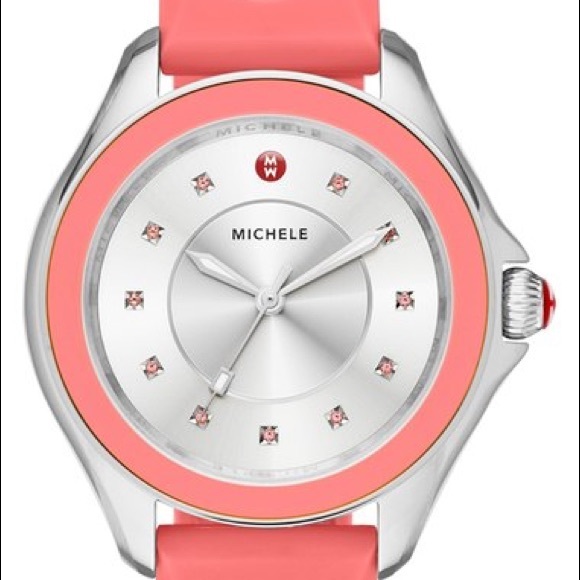 michele cape topaz watch
