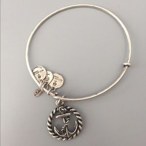 Alex and Ani anchor bracelet
