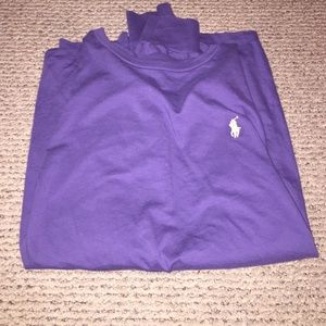 Long sleeve polo shirt