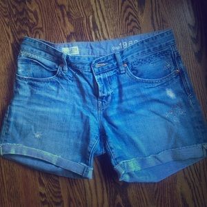 Gap Denim Boyfriend Cutoffs