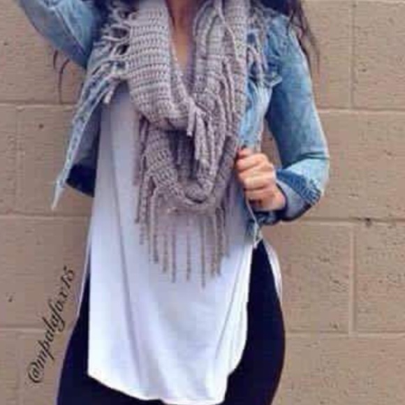 high slit top