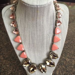 Chloe+Isabel Color Code Coral Teardrop Statement