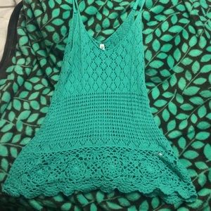 crochet tank top from Aeropostale