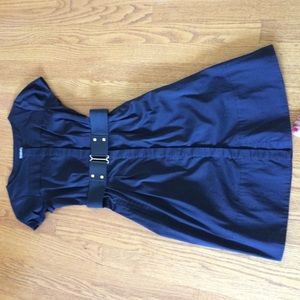 Black Button Down Dress