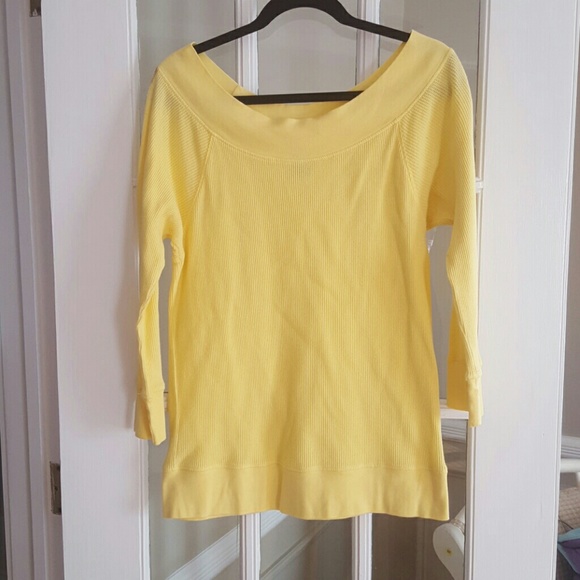 Old Navy scoop neck thermal