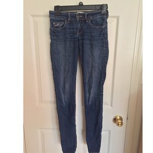 Hollister dark blue jeans