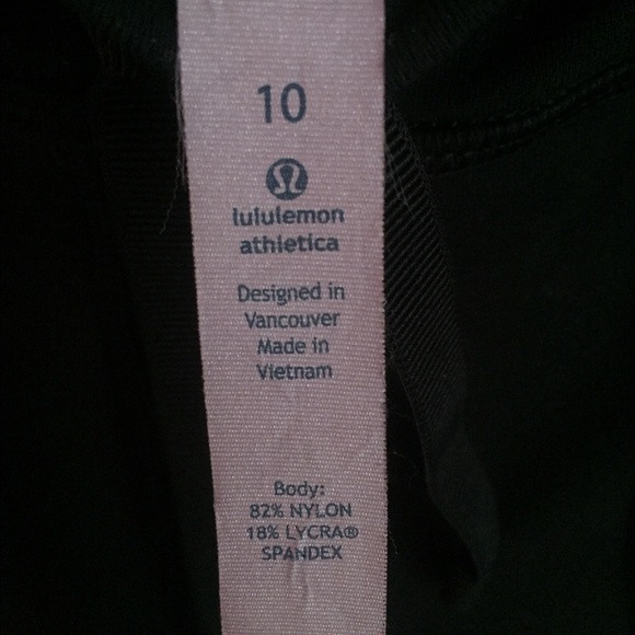 Lululemon long skinny cut leggings