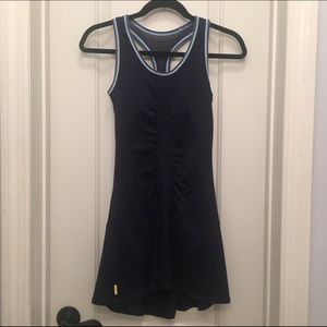 NWT Lolë Tennis sports dress navy blue