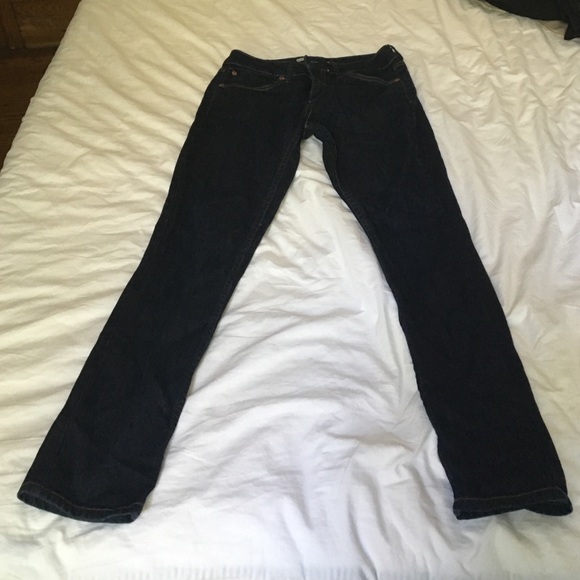 Topshop Baxter dark jeans