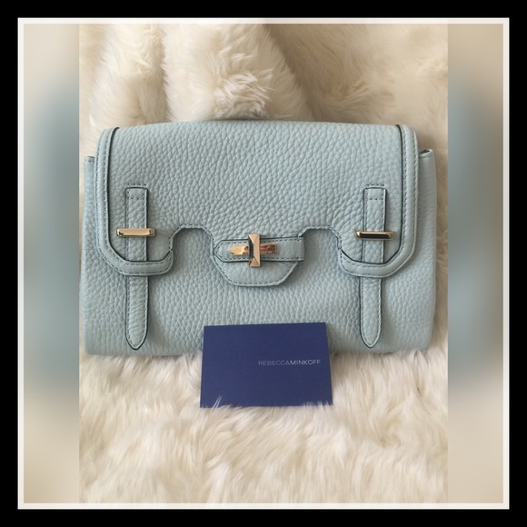 Rebecca Minkoff Handbags - SOLD ON EBAY Rebecca Minkoff Mini Jules Blue Handbag Crossbody