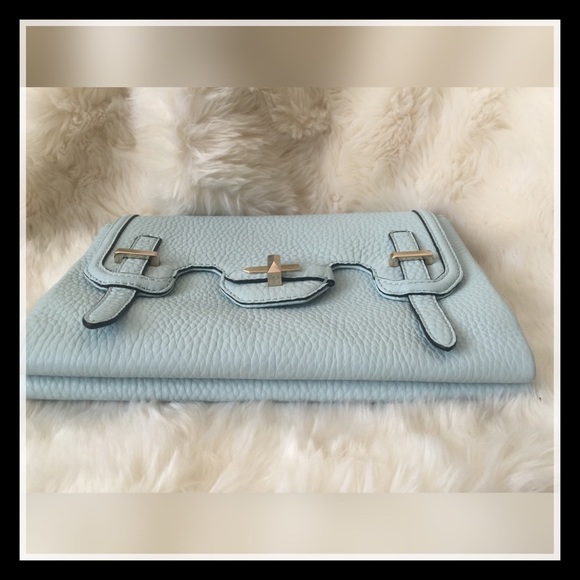 SOLD ON EBAY Rebecca Minkoff Mini Jules Blue Handbag Crossbody - Picture 3 of 4