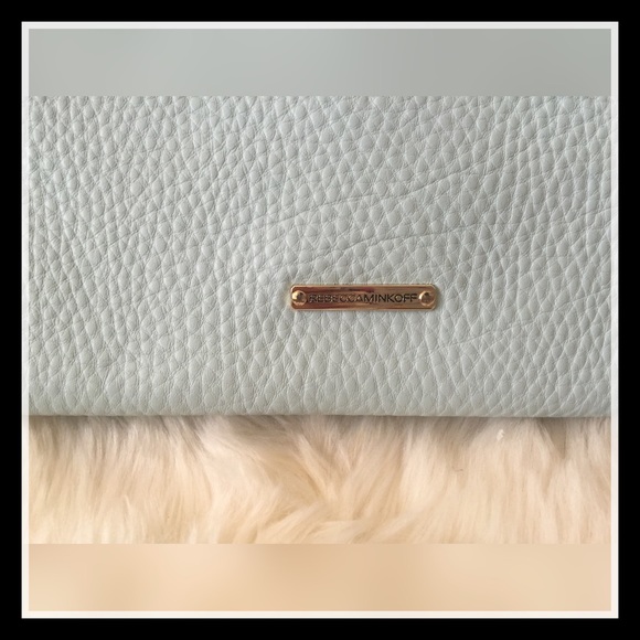 SOLD ON EBAY Rebecca Minkoff Mini Jules Blue Handbag Crossbody - Picture 4 of 4