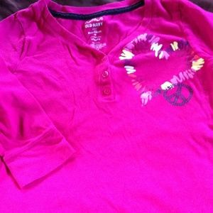 Little girls Old Navy 3/4 length shirt