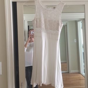 BB Dakota white dress