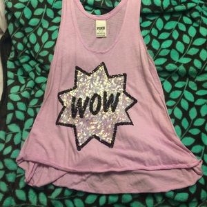Victoria secret pink tank top