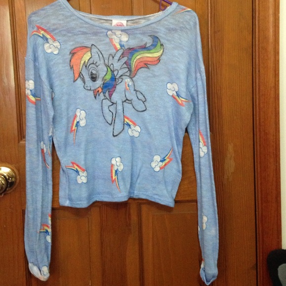My little pony rainbow dash long sleeve top