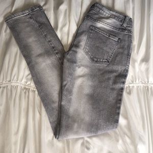 Grey Skinny Jeans