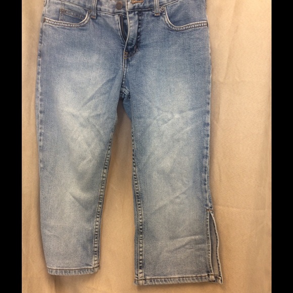 Bebe denim capris
