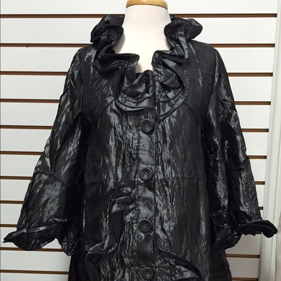 Ruffle Sharktale Jacket