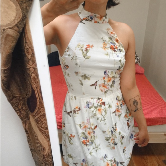 Floral midi dress from Akira