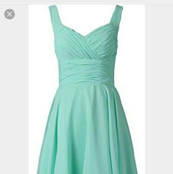 ANTS chiffon bridesmaid dresses - Picture 1 of 3