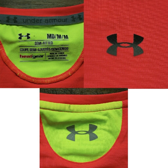 Under Armour Run Short Sleeve Tee M - Picture 2 of 3