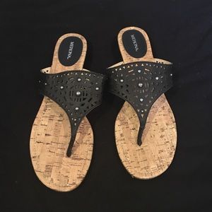 Merona Women's black Sandal