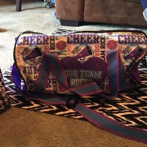 cheer duffle bag