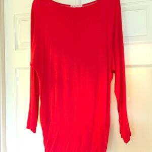 Lipstick Red Off the Shoulder Mini Dress