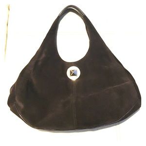 Kate Spade chocolate suede purse