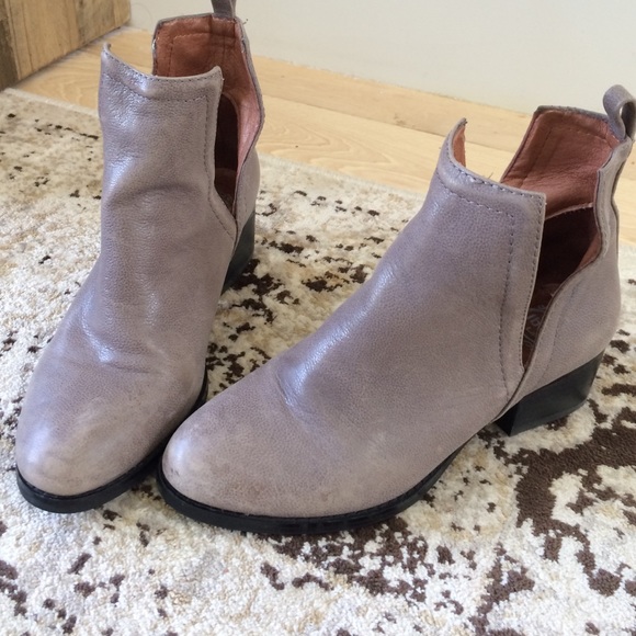 Jeffrey Campbell Oriley booties with ankle cutout