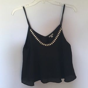 Black Crop Top