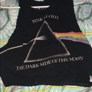 Pink Floyd crop top