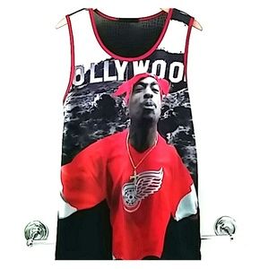 Tupac Hollywood Jersey XL