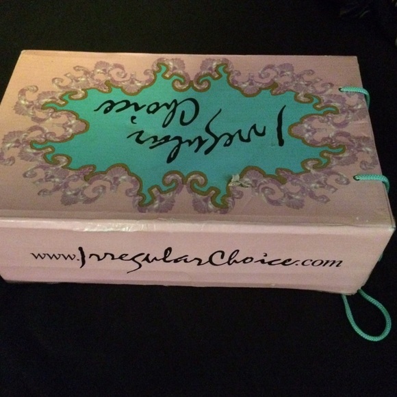 Irregular Choice mint green burlap hemp heels 9.5 - Picture 4 of 4