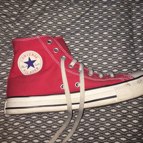 red high top converse