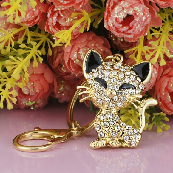 Adorable Cat Keychain/Key Holder (NWT) - Picture 2 of 4