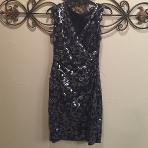 Ralph Lauren cocktail dress.