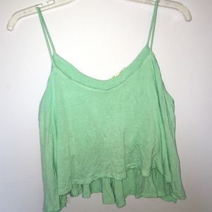 Aqua Crop Top