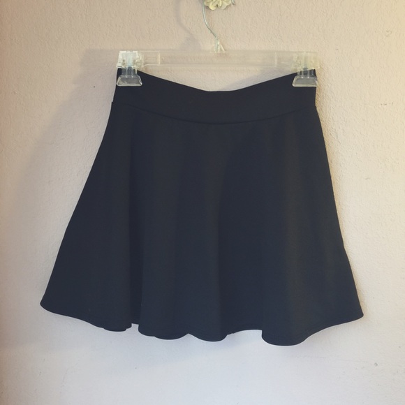 Black Skater Skirt
