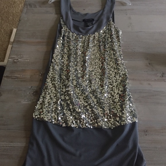 Sequin tunic - size large