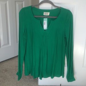 Long sleeve blouse