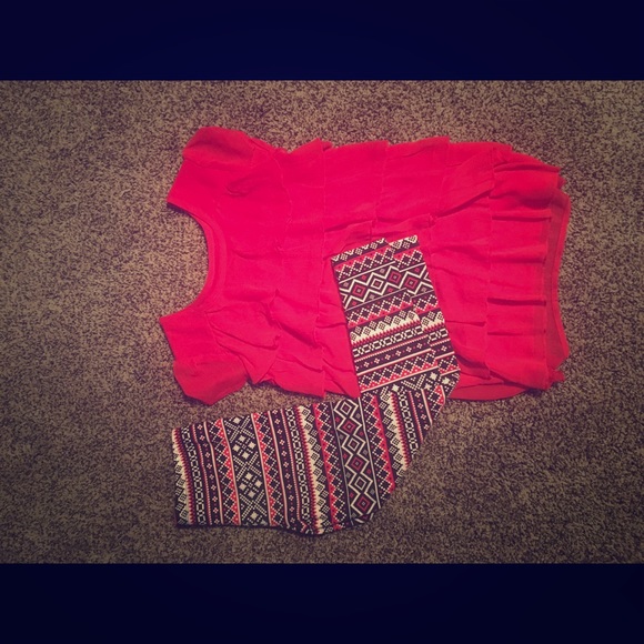 Shirt and leggings