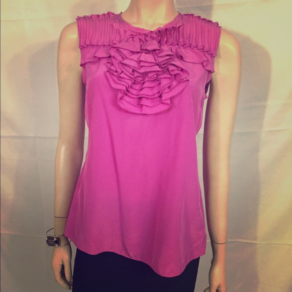 BCBG Maxazria top with flower design